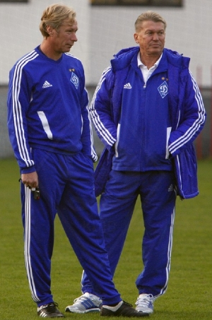 Михайличенко и Блохин<br><i>Фото: fcdynamo.kiev.ua</i>