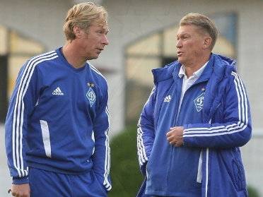 Михайличенко и Блохин<br><i>Фото: fcdynamo.kiev.ua</i>