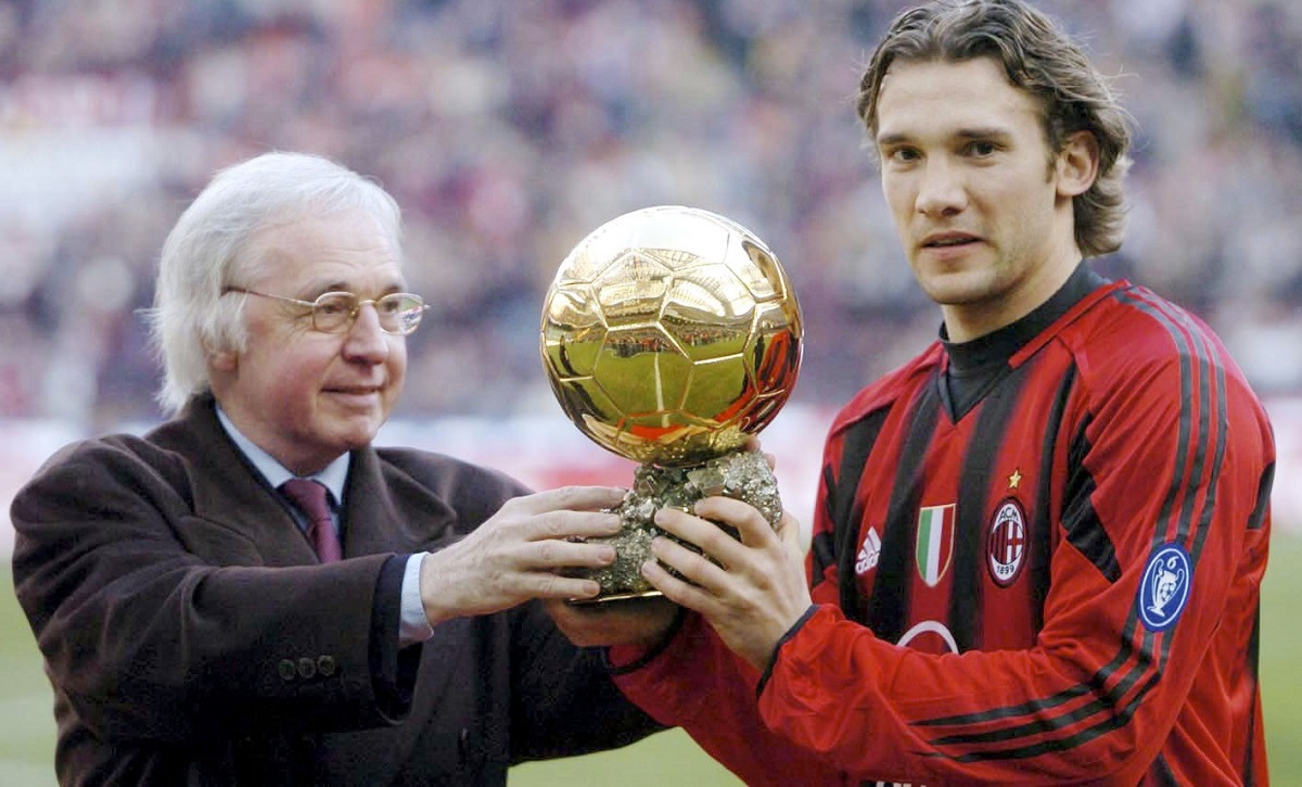 Historical date: Andriy Shevchenko won the Ballon d'Or 18 years ago ...
