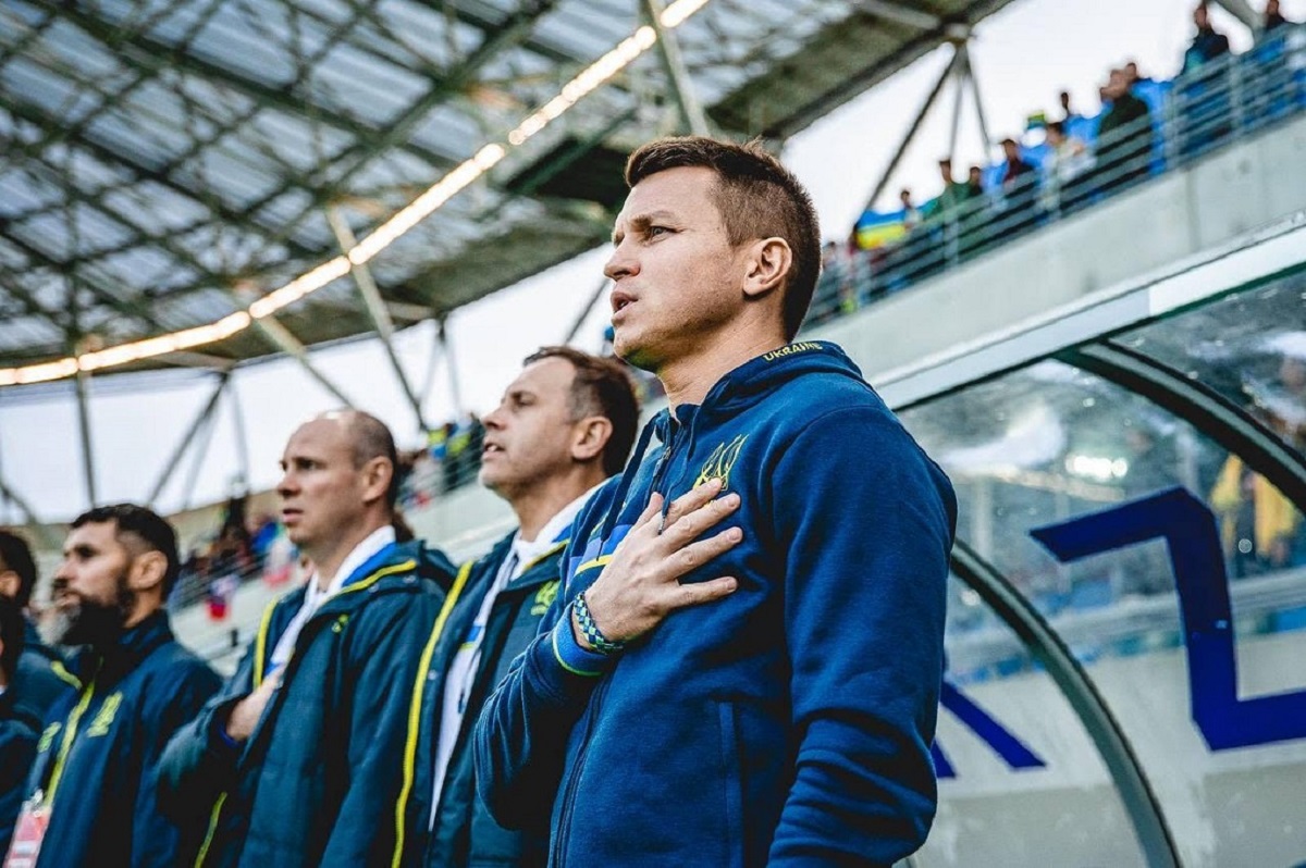 Officially.  Ruslan Rotan appointed acting head coach of the national team of Ukraine