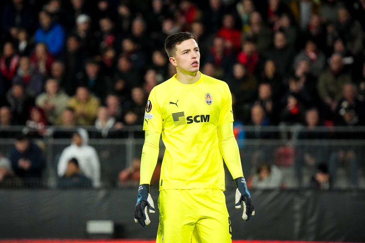 Die UPL hat Trubin zu ihrem besten Torhüter für die Saison 2022/23