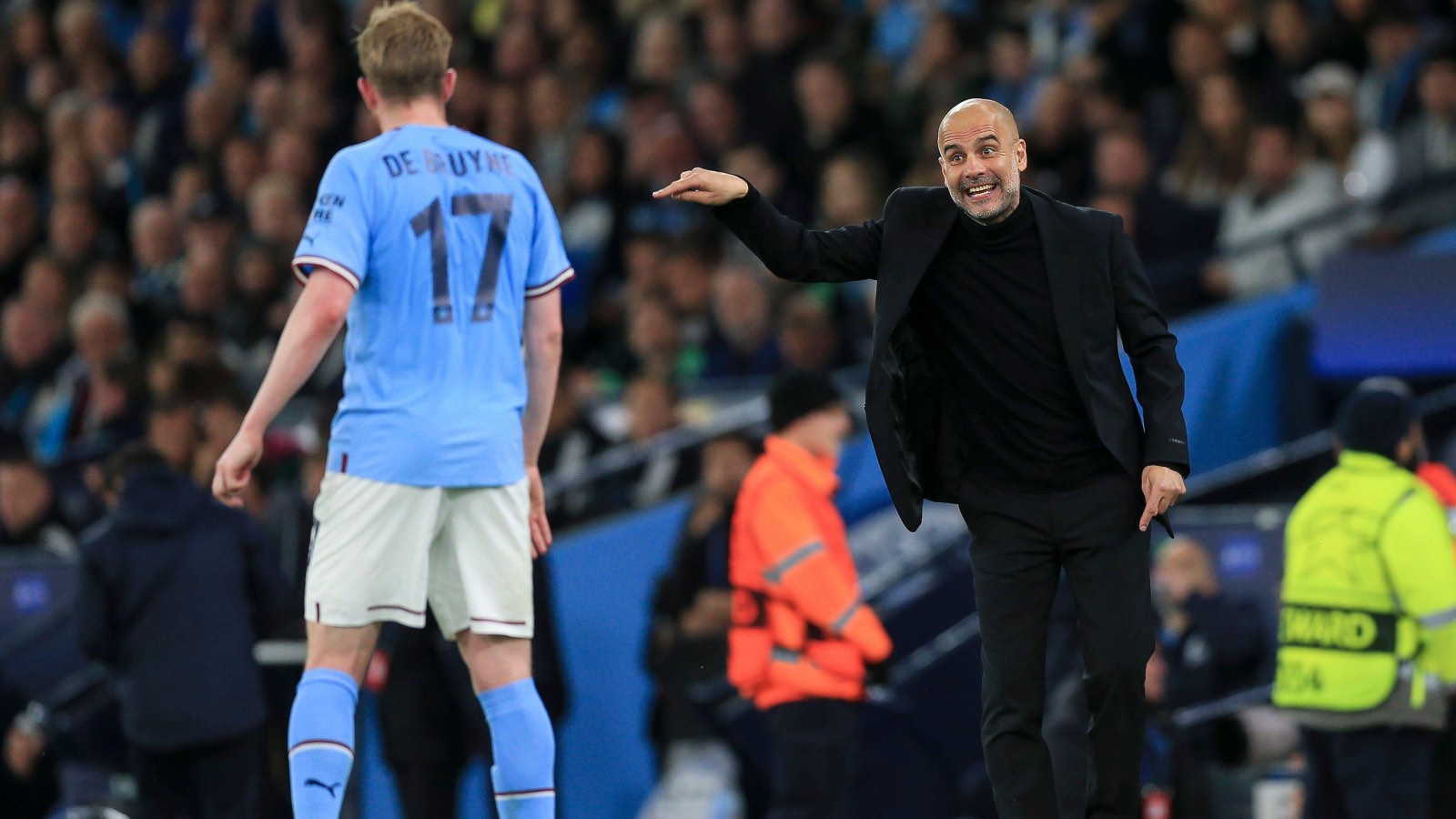 “Kevin de Bruyne clashes with Pep Guardiola during Champions League semi-final”