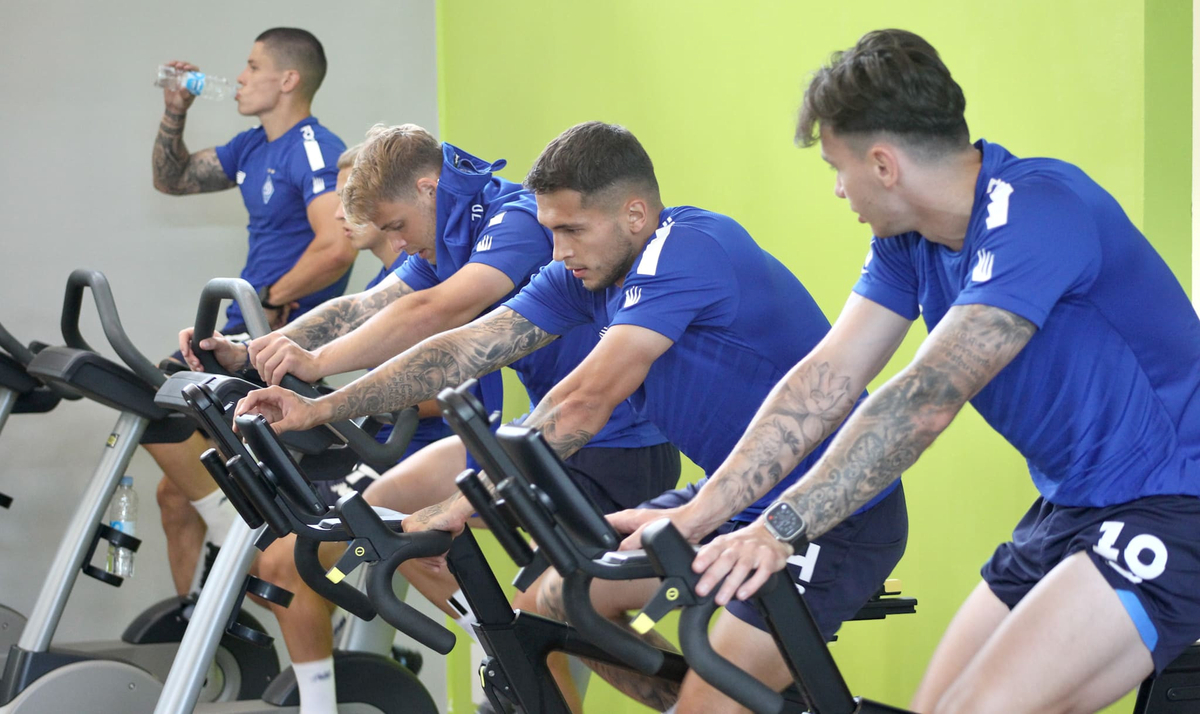 Gym Training Session and Preparation for the Next Match: Dynamo Kyiv’s Intensive Training Regimen