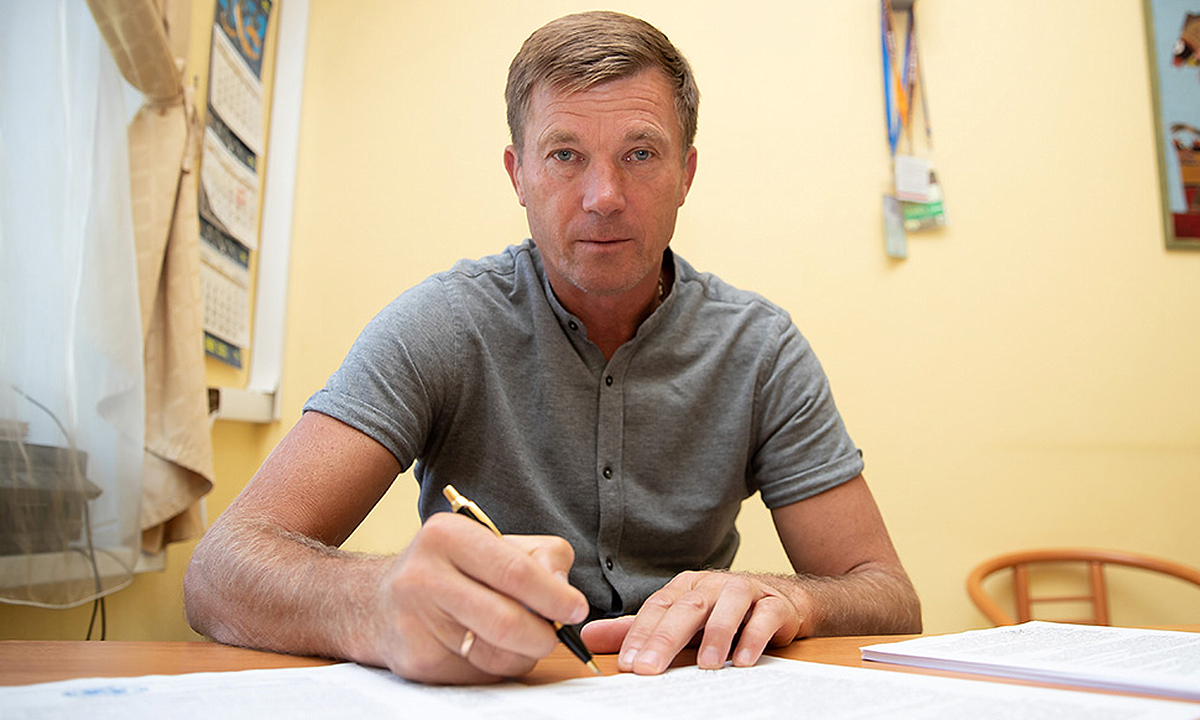 Yuri Vilyevich Maksimov Appointed as Head Coach of SC Dnepr-1