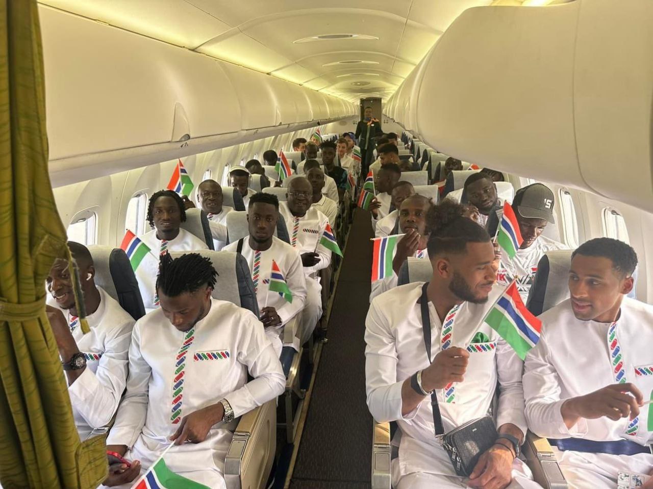 Gambian National Team Delegation’s Harrowing Experience on African Cup Flight