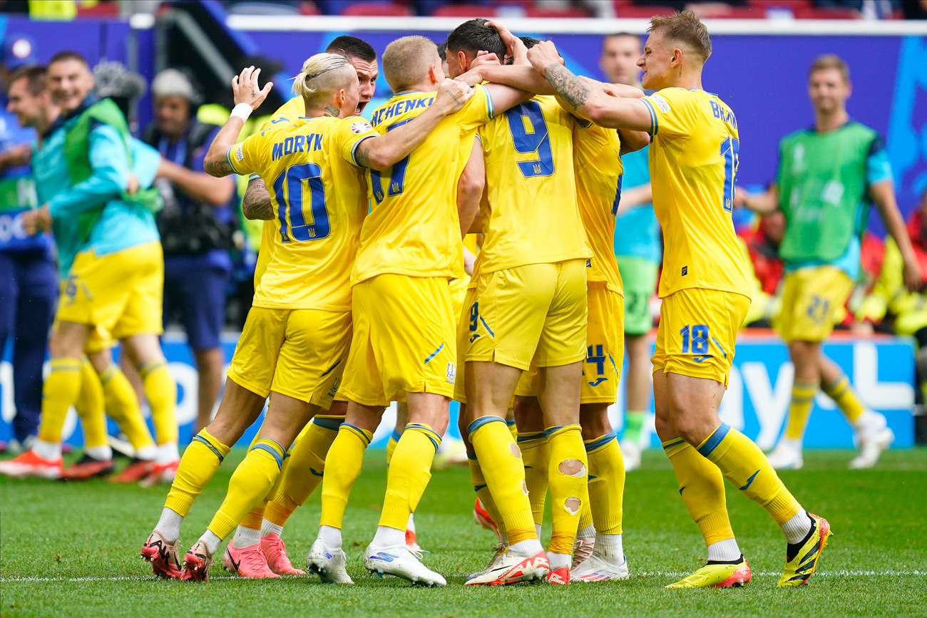 Under what conditions Ukraine will get out of the group at Euro 2024