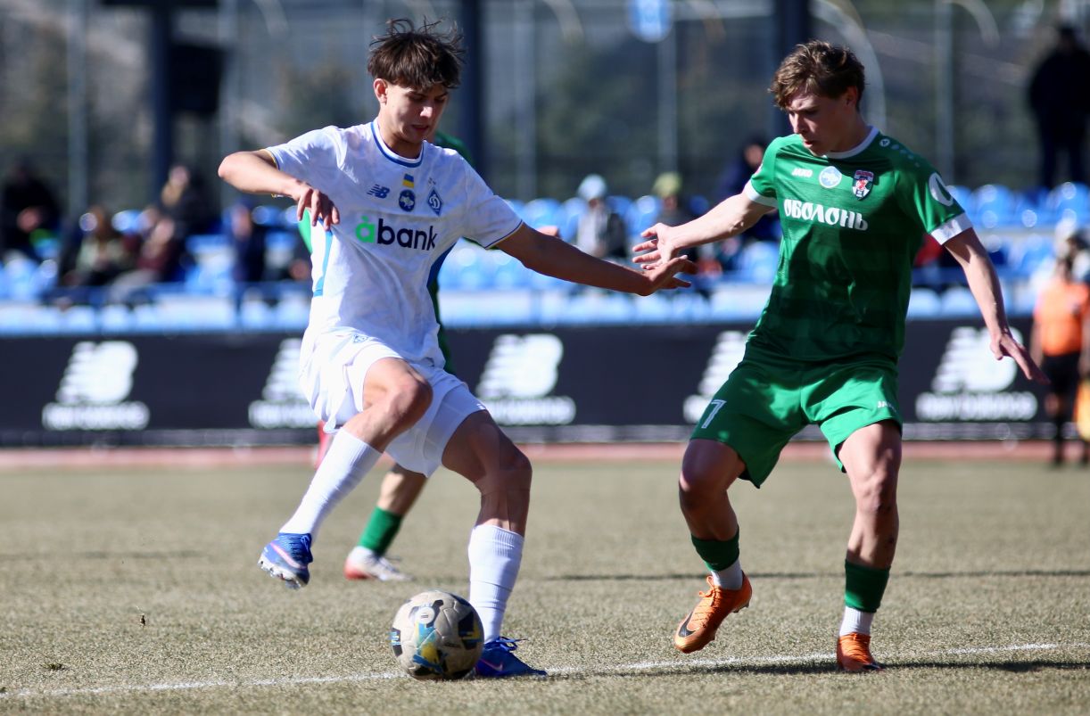 Юнацька першість України. "Динамо U-19" - "Оболонь U-19" - 2:0. Звіт про матч