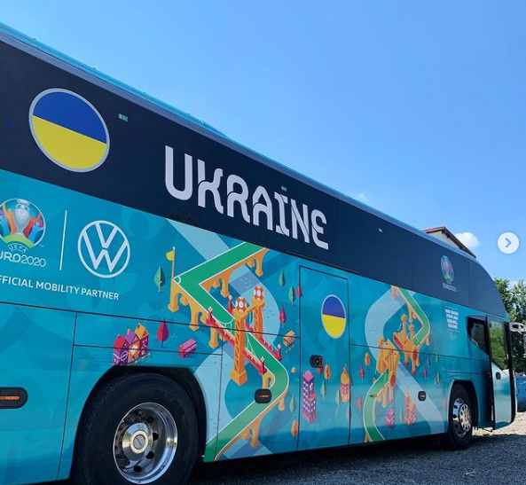 УАФ презентовала автобус сборной Украины на Евро-2020 (8 ...