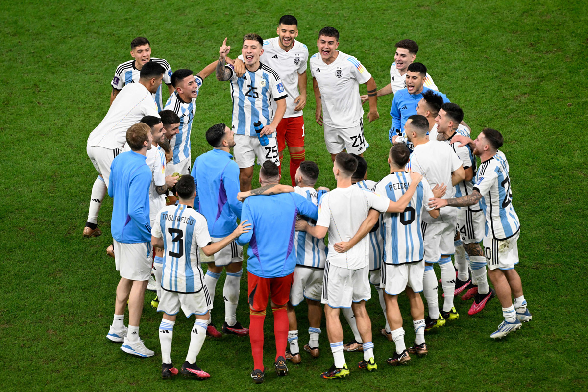 Argentinien hat für das Spiel gegen Kroatien im Halbfinale der WM 2022 einen