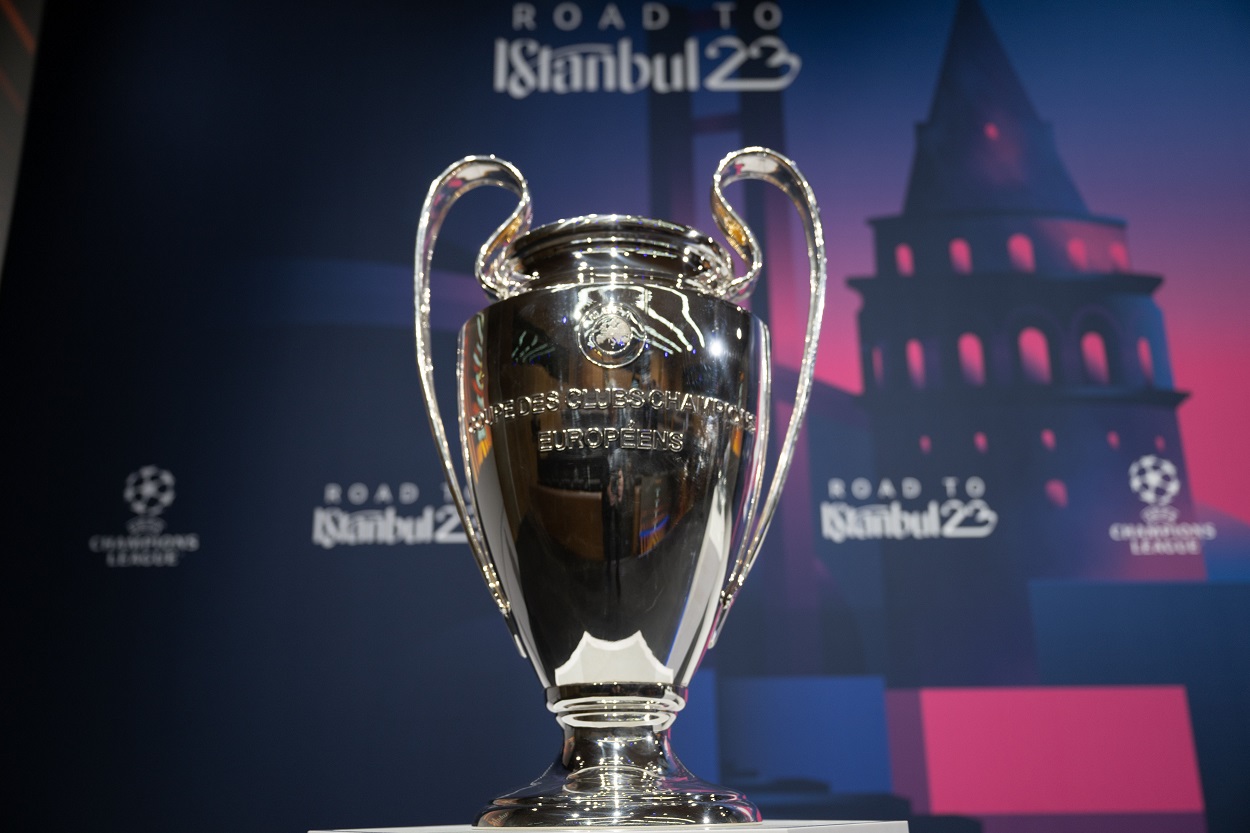 The results of the draw for the 1/4 and 1/2 finals of the Champions League
