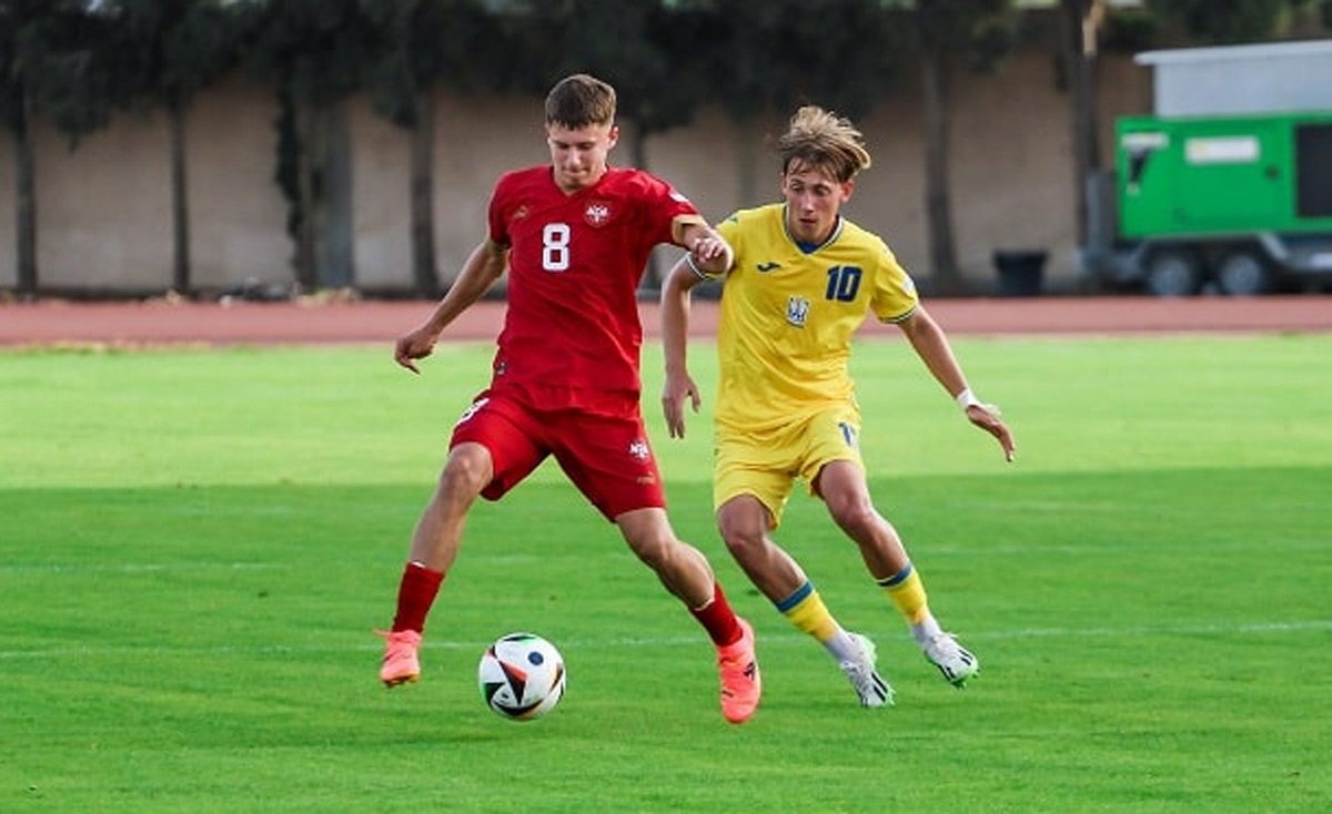 Стартовое поражение юношеской команды Украины на Евро-2024 (U-17)