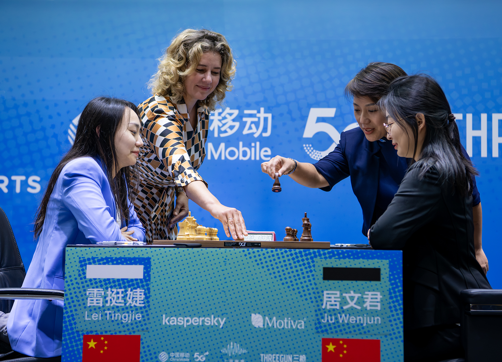 Game 2: Lei Tingjie takes initiative once again but Ju holds her to a draw  - Milan Dinic